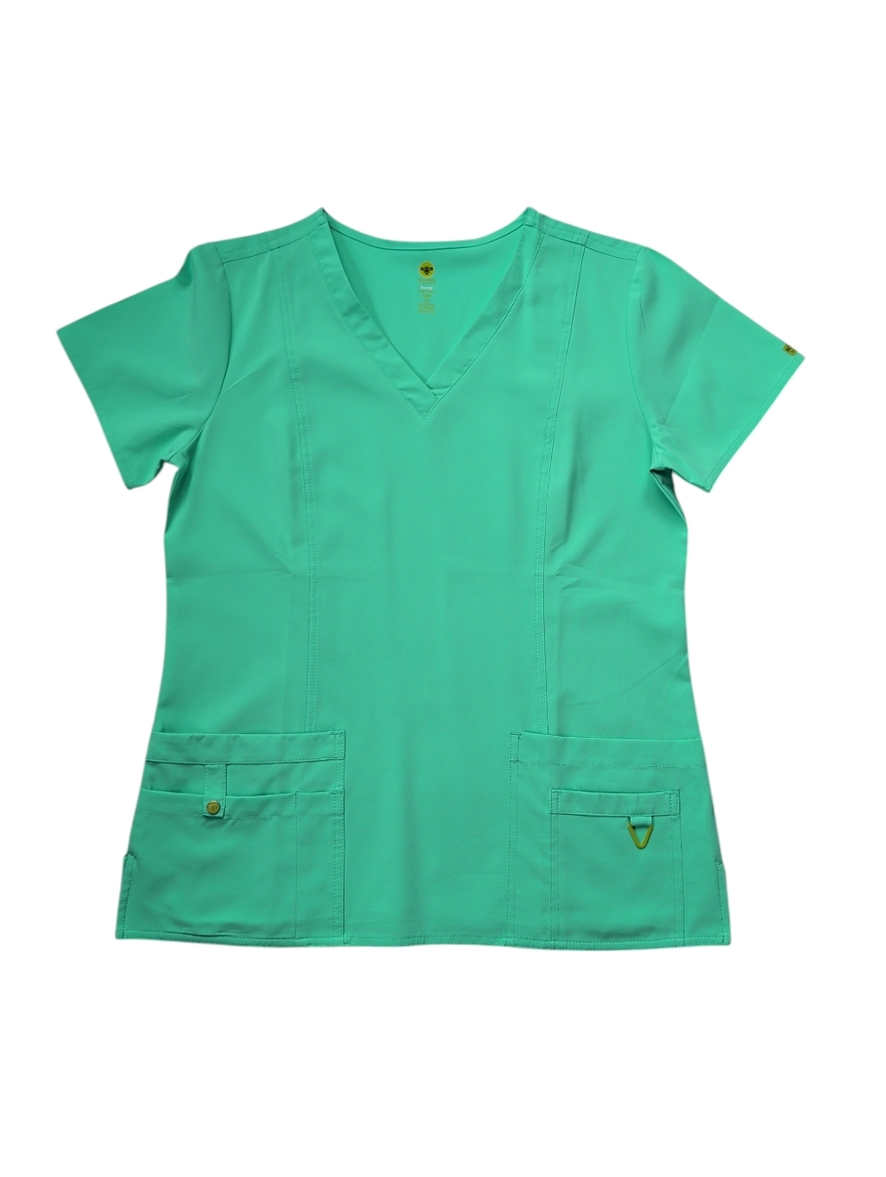 Med Couture Activate Energy Scrub Nursing Top MEDIUM Sea Crystal Green SECR 8408